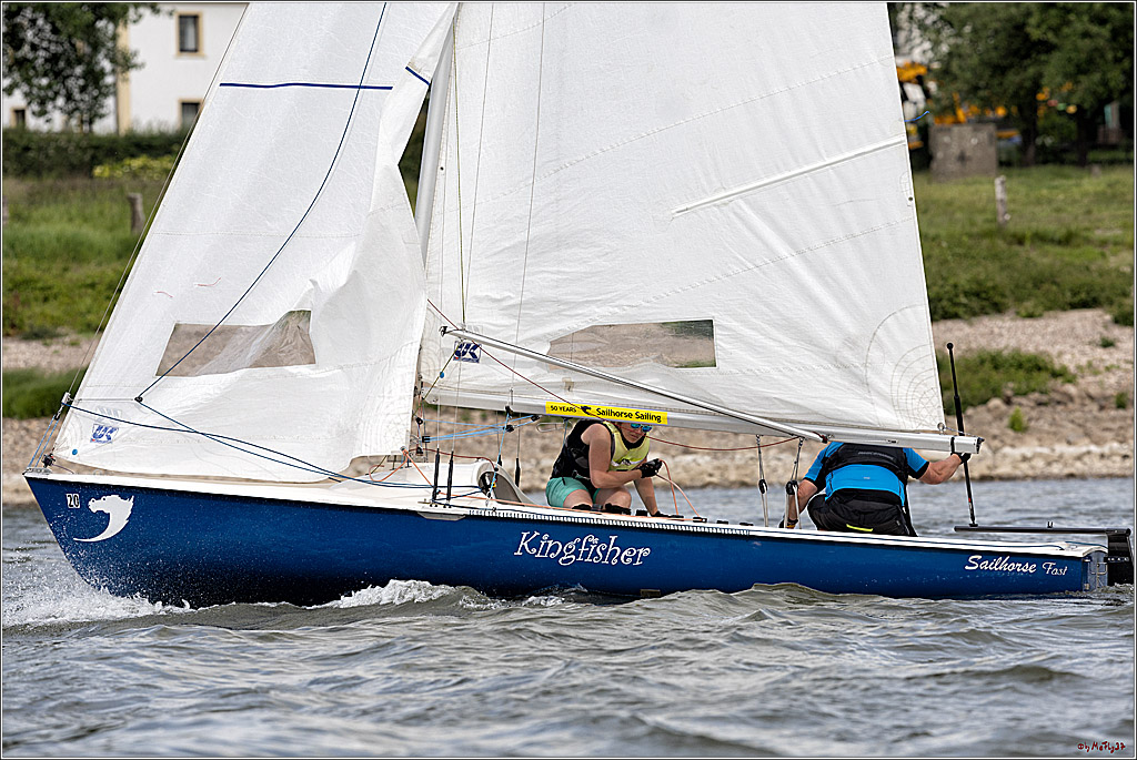 100 Jahre Rheinwoche 2022 - 2. Wettfahrt  Hitdorf - Duesseldorf, 03.06.2022,
